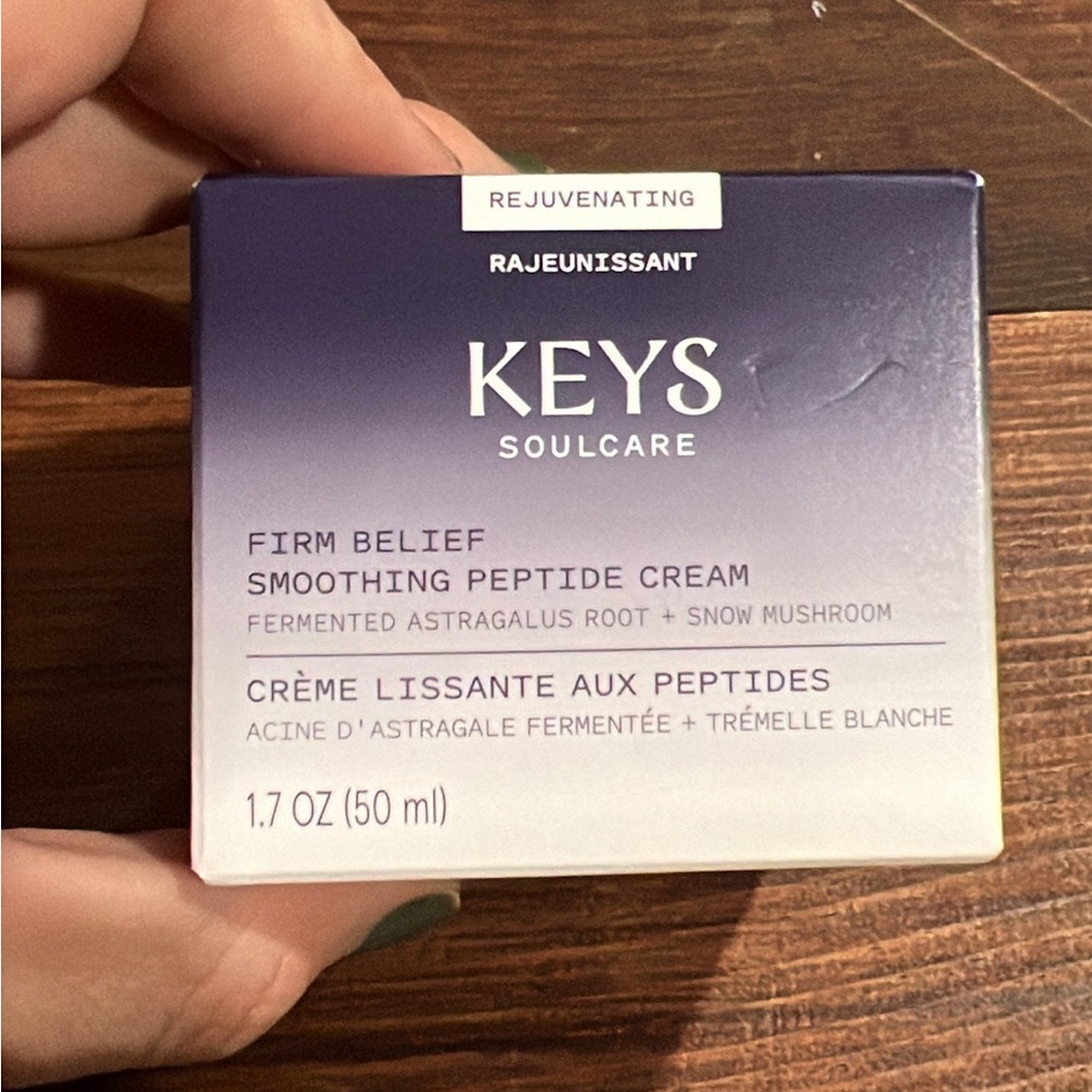 New Keys Soulcare Firm Belief Smoothing Peptide Cream
